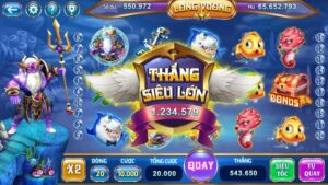 Giao diện game Bắn Cá hiện đại giúp bạn nắm rõ các cửa cược